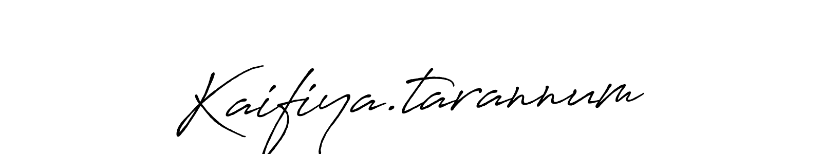 How to Draw Kaifiya.tarannum signature style? Antro_Vectra_Bolder is a latest design signature styles for name Kaifiya.tarannum. Kaifiya.tarannum signature style 7 images and pictures png