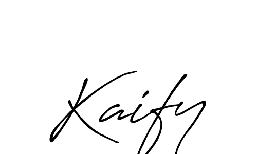 if you are searching for the best signature style for your name Kaify. so please give up your signature search. here we have designed multiple signature styles  using Antro_Vectra_Bolder. Kaify signature style 7 images and pictures png