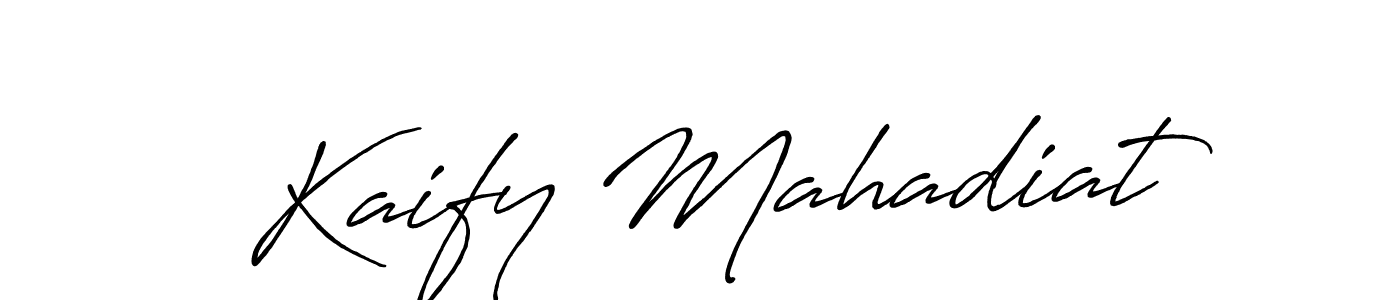 Best and Professional Signature Style for Kaify Mahadiat. Antro_Vectra_Bolder Best Signature Style Collection. Kaify Mahadiat signature style 7 images and pictures png