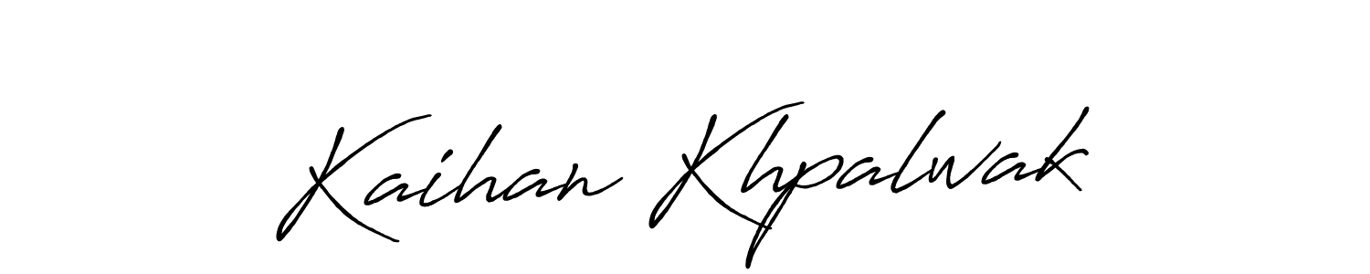 Antro_Vectra_Bolder is a professional signature style that is perfect for those who want to add a touch of class to their signature. It is also a great choice for those who want to make their signature more unique. Get Kaihan Khpalwak name to fancy signature for free. Kaihan Khpalwak signature style 7 images and pictures png