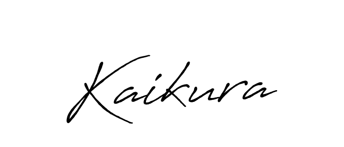 Also we have Kaikura name is the best signature style. Create professional handwritten signature collection using Antro_Vectra_Bolder autograph style. Kaikura signature style 7 images and pictures png