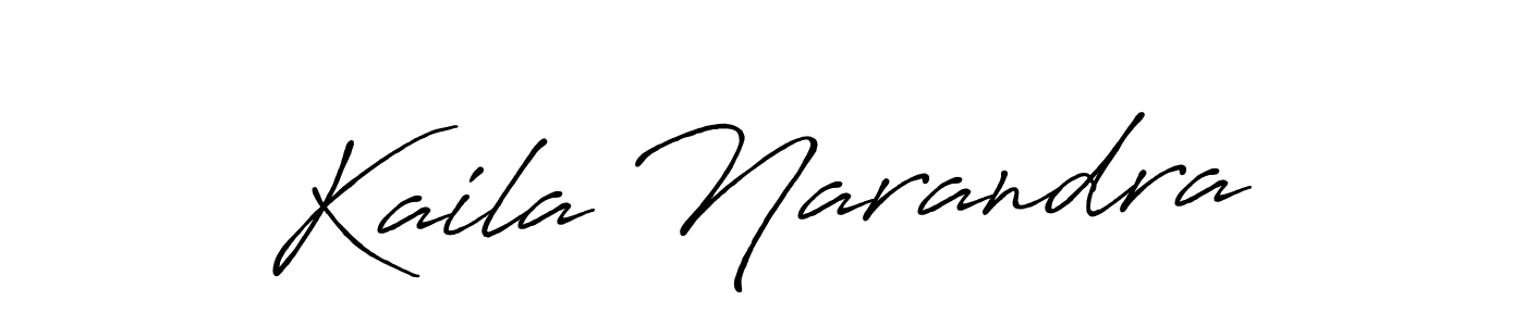 It looks lik you need a new signature style for name Kaila Narandra. Design unique handwritten (Antro_Vectra_Bolder) signature with our free signature maker in just a few clicks. Kaila Narandra signature style 7 images and pictures png