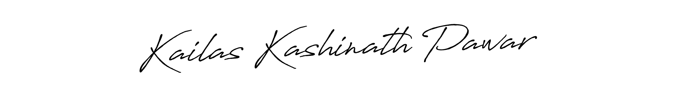 Create a beautiful signature design for name Kailas Kashinath Pawar. With this signature (Antro_Vectra_Bolder) fonts, you can make a handwritten signature for free. Kailas Kashinath Pawar signature style 7 images and pictures png