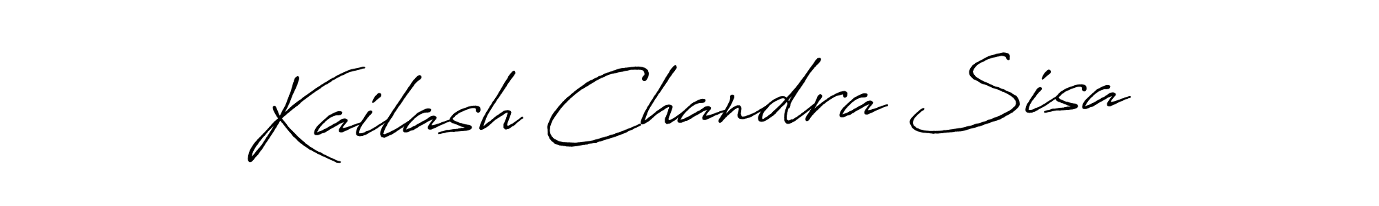 Make a beautiful signature design for name Kailash Chandra Sisa. Use this online signature maker to create a handwritten signature for free. Kailash Chandra Sisa signature style 7 images and pictures png