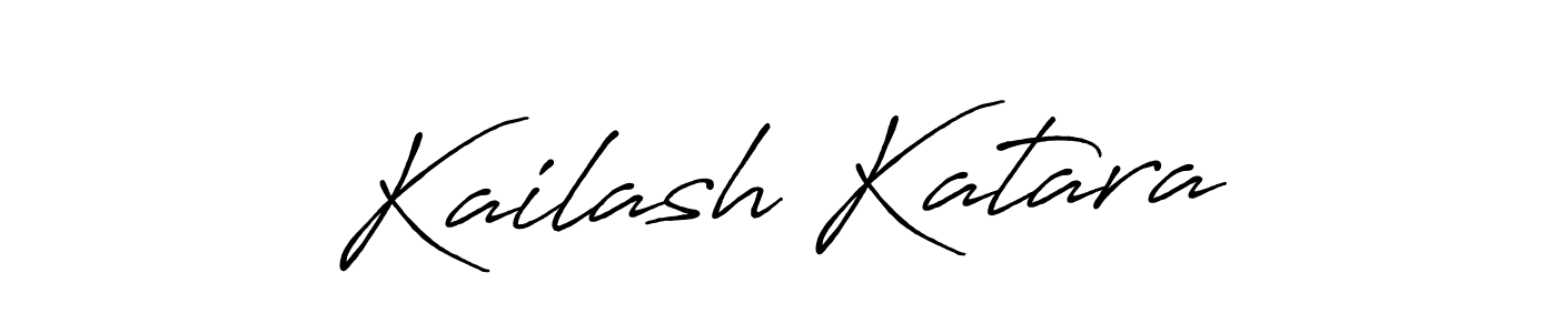 Also we have Kailash Katara name is the best signature style. Create professional handwritten signature collection using Antro_Vectra_Bolder autograph style. Kailash Katara signature style 7 images and pictures png