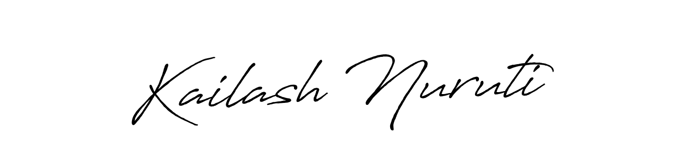 Also You can easily find your signature by using the search form. We will create Kailash Nuruti name handwritten signature images for you free of cost using Antro_Vectra_Bolder sign style. Kailash Nuruti signature style 7 images and pictures png