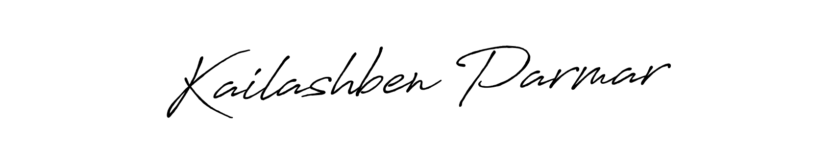Antro_Vectra_Bolder is a professional signature style that is perfect for those who want to add a touch of class to their signature. It is also a great choice for those who want to make their signature more unique. Get Kailashben Parmar name to fancy signature for free. Kailashben Parmar signature style 7 images and pictures png
