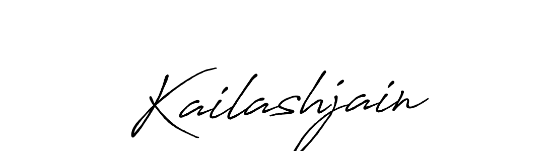 Make a beautiful signature design for name Kailashjain. Use this online signature maker to create a handwritten signature for free. Kailashjain signature style 7 images and pictures png