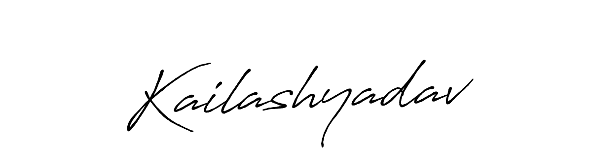 Make a short Kailashyadav signature style. Manage your documents anywhere anytime using Antro_Vectra_Bolder. Create and add eSignatures, submit forms, share and send files easily. Kailashyadav signature style 7 images and pictures png