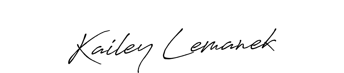 Antro_Vectra_Bolder is a professional signature style that is perfect for those who want to add a touch of class to their signature. It is also a great choice for those who want to make their signature more unique. Get Kailey Lemanek name to fancy signature for free. Kailey Lemanek signature style 7 images and pictures png