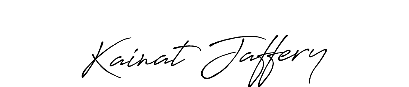 Similarly Antro_Vectra_Bolder is the best handwritten signature design. Signature creator online .You can use it as an online autograph creator for name Kainat Jaffery. Kainat Jaffery signature style 7 images and pictures png