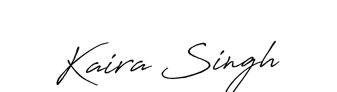 Also You can easily find your signature by using the search form. We will create Kaira Singh name handwritten signature images for you free of cost using Antro_Vectra_Bolder sign style. Kaira Singh signature style 7 images and pictures png