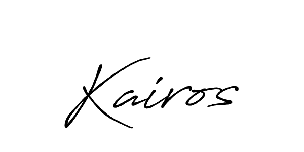 How to Draw Kairos signature style? Antro_Vectra_Bolder is a latest design signature styles for name Kairos. Kairos signature style 7 images and pictures png