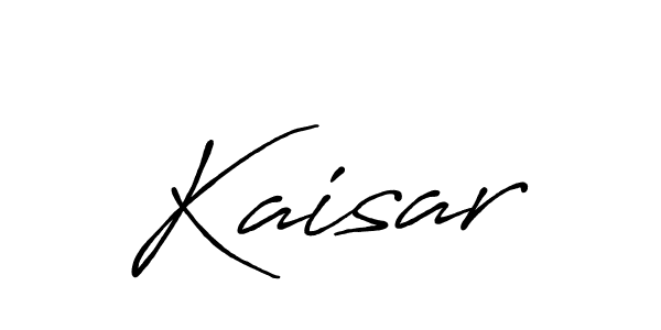 Similarly Antro_Vectra_Bolder is the best handwritten signature design. Signature creator online .You can use it as an online autograph creator for name Kaisar. Kaisar signature style 7 images and pictures png