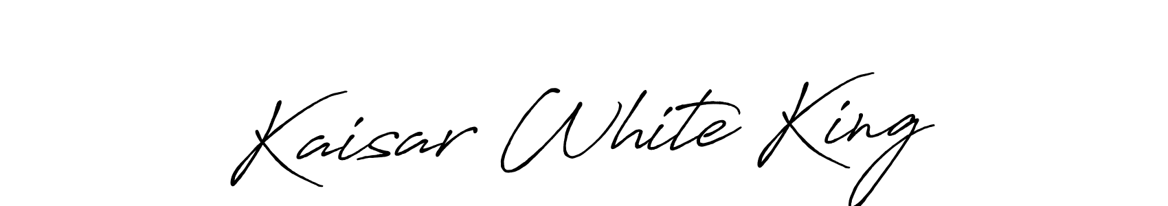 You should practise on your own different ways (Antro_Vectra_Bolder) to write your name (Kaisar White King) in signature. don't let someone else do it for you. Kaisar White King signature style 7 images and pictures png