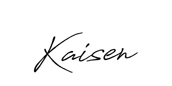 Similarly Antro_Vectra_Bolder is the best handwritten signature design. Signature creator online .You can use it as an online autograph creator for name Kaisen. Kaisen signature style 7 images and pictures png