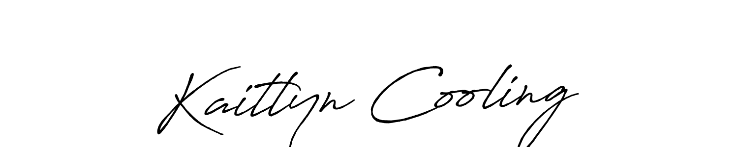 It looks lik you need a new signature style for name Kaitlyn Cooling. Design unique handwritten (Antro_Vectra_Bolder) signature with our free signature maker in just a few clicks. Kaitlyn Cooling signature style 7 images and pictures png