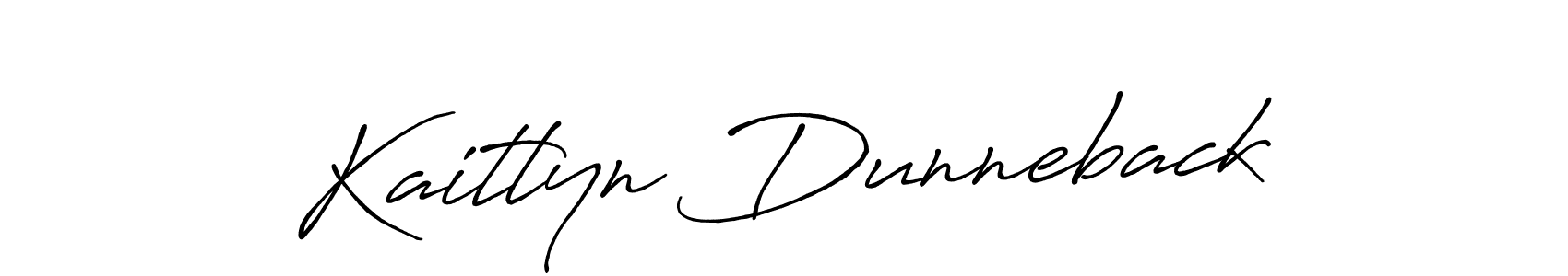 The best way (Antro_Vectra_Bolder) to make a short signature is to pick only two or three words in your name. The name Kaitlyn Dunneback include a total of six letters. For converting this name. Kaitlyn Dunneback signature style 7 images and pictures png