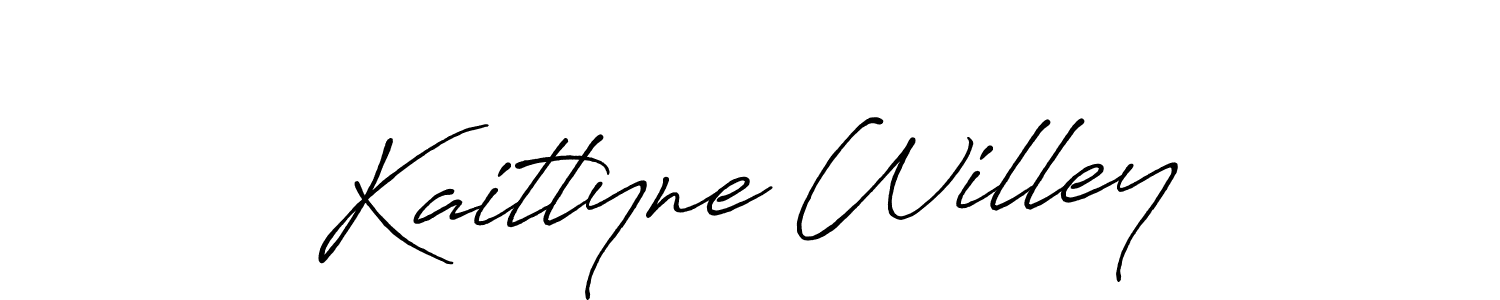 Antro_Vectra_Bolder is a professional signature style that is perfect for those who want to add a touch of class to their signature. It is also a great choice for those who want to make their signature more unique. Get Kaitlyne Willey name to fancy signature for free. Kaitlyne Willey signature style 7 images and pictures png