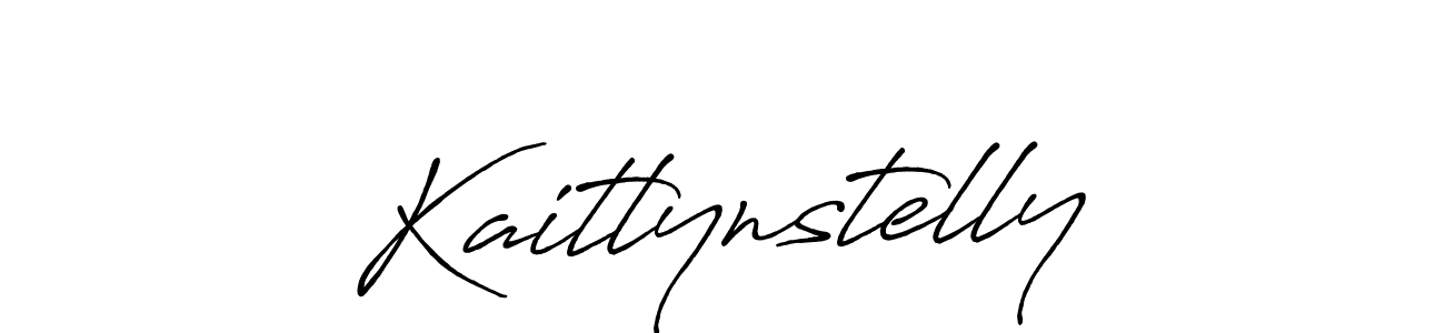 Use a signature maker to create a handwritten signature online. With this signature software, you can design (Antro_Vectra_Bolder) your own signature for name Kaitlynstelly. Kaitlynstelly signature style 7 images and pictures png