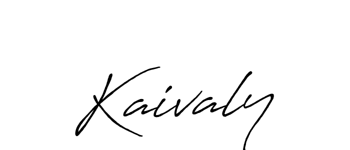 Once you've used our free online signature maker to create your best signature Antro_Vectra_Bolder style, it's time to enjoy all of the benefits that Kaivaly name signing documents. Kaivaly signature style 7 images and pictures png