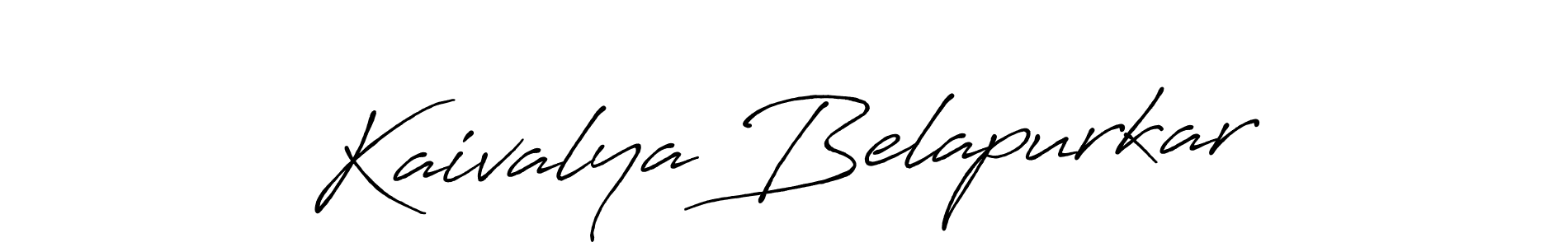 How to Draw Kaivalya Belapurkar signature style? Antro_Vectra_Bolder is a latest design signature styles for name Kaivalya Belapurkar. Kaivalya Belapurkar signature style 7 images and pictures png