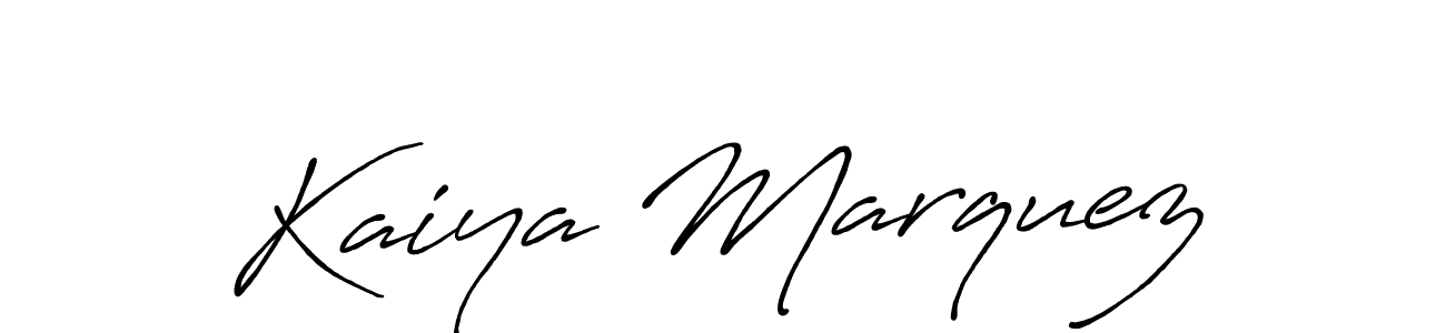 Similarly Antro_Vectra_Bolder is the best handwritten signature design. Signature creator online .You can use it as an online autograph creator for name Kaiya Marquez. Kaiya Marquez signature style 7 images and pictures png