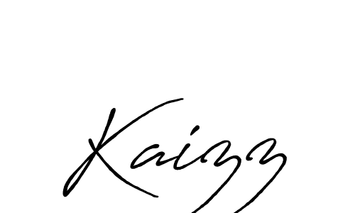 Kaizz stylish signature style. Best Handwritten Sign (Antro_Vectra_Bolder) for my name. Handwritten Signature Collection Ideas for my name Kaizz. Kaizz signature style 7 images and pictures png