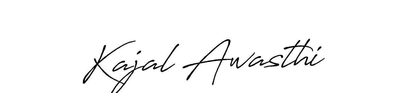 It looks lik you need a new signature style for name Kajal Awasthi. Design unique handwritten (Antro_Vectra_Bolder) signature with our free signature maker in just a few clicks. Kajal Awasthi signature style 7 images and pictures png
