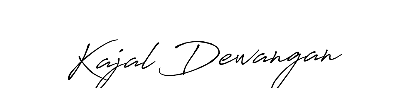 Use a signature maker to create a handwritten signature online. With this signature software, you can design (Antro_Vectra_Bolder) your own signature for name Kajal Dewangan. Kajal Dewangan signature style 7 images and pictures png