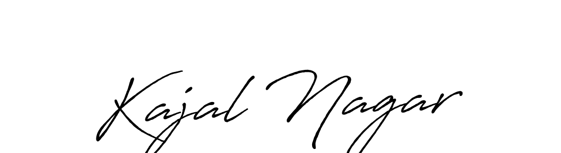 You should practise on your own different ways (Antro_Vectra_Bolder) to write your name (Kajal Nagar) in signature. don't let someone else do it for you. Kajal Nagar signature style 7 images and pictures png