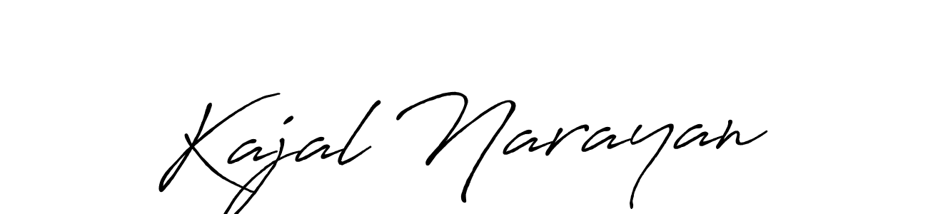 Make a short Kajal Narayan signature style. Manage your documents anywhere anytime using Antro_Vectra_Bolder. Create and add eSignatures, submit forms, share and send files easily. Kajal Narayan signature style 7 images and pictures png