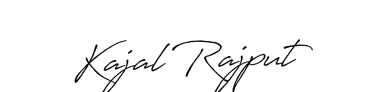 You should practise on your own different ways (Antro_Vectra_Bolder) to write your name (Kajal Rajput) in signature. don't let someone else do it for you. Kajal Rajput signature style 7 images and pictures png