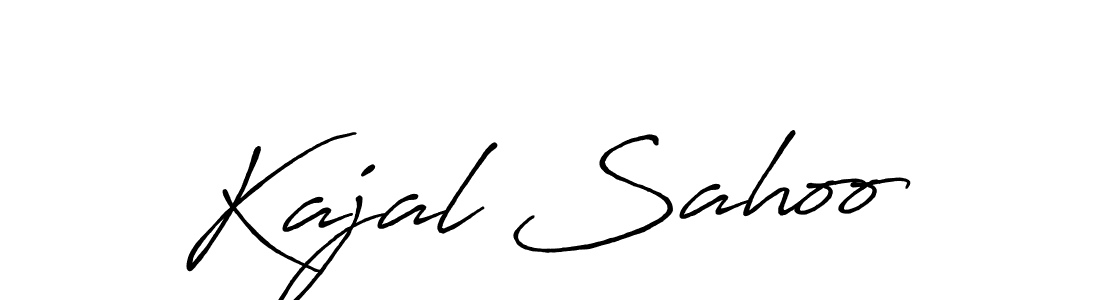How to Draw Kajal Sahoo signature style? Antro_Vectra_Bolder is a latest design signature styles for name Kajal Sahoo. Kajal Sahoo signature style 7 images and pictures png