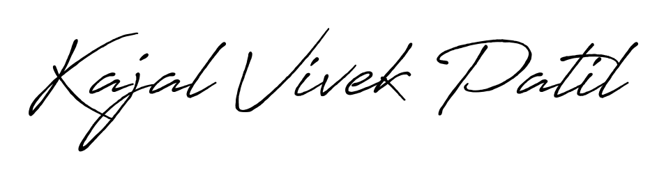 Similarly Antro_Vectra_Bolder is the best handwritten signature design. Signature creator online. You can use it as an online autograph creator for name Kajal Vivek Patil. Kajal Vivek Patil signature style 7 images and pictures png