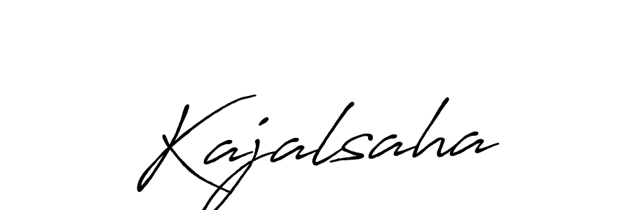 You should practise on your own different ways (Antro_Vectra_Bolder) to write your name (Kajalsaha) in signature. don't let someone else do it for you. Kajalsaha signature style 7 images and pictures png