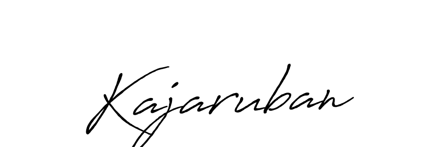 if you are searching for the best signature style for your name Kajaruban. so please give up your signature search. here we have designed multiple signature styles  using Antro_Vectra_Bolder. Kajaruban signature style 7 images and pictures png