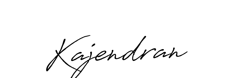 Design your own signature with our free online signature maker. With this signature software, you can create a handwritten (Antro_Vectra_Bolder) signature for name Kajendran. Kajendran signature style 7 images and pictures png