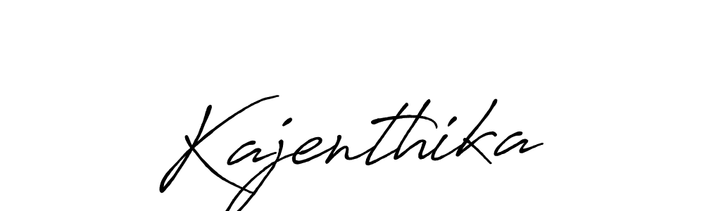 Also we have Kajenthika name is the best signature style. Create professional handwritten signature collection using Antro_Vectra_Bolder autograph style. Kajenthika signature style 7 images and pictures png