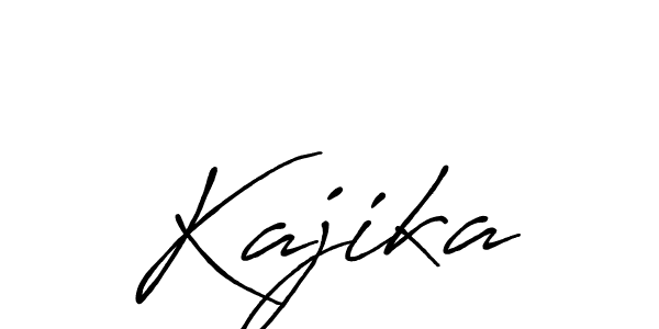 Once you've used our free online signature maker to create your best signature Antro_Vectra_Bolder style, it's time to enjoy all of the benefits that Kajika name signing documents. Kajika signature style 7 images and pictures png