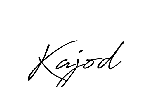 How to make Kajod signature? Antro_Vectra_Bolder is a professional autograph style. Create handwritten signature for Kajod name. Kajod signature style 7 images and pictures png