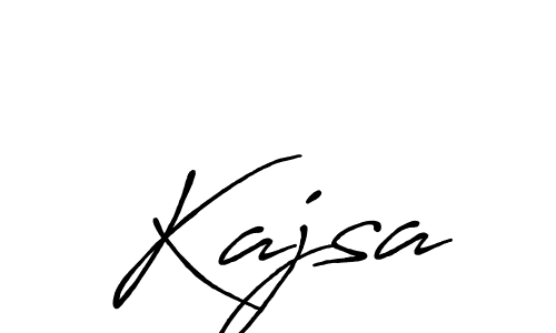 Best and Professional Signature Style for Kajsa. Antro_Vectra_Bolder Best Signature Style Collection. Kajsa signature style 7 images and pictures png