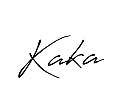 Create a beautiful signature design for name Kaka. With this signature (Antro_Vectra_Bolder) fonts, you can make a handwritten signature for free. Kaka signature style 7 images and pictures png