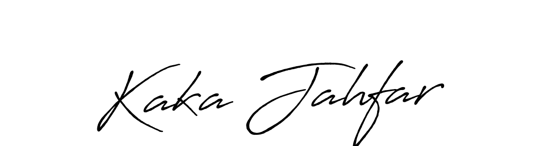 The best way (Antro_Vectra_Bolder) to make a short signature is to pick only two or three words in your name. The name Kaka Jahfar include a total of six letters. For converting this name. Kaka Jahfar signature style 7 images and pictures png