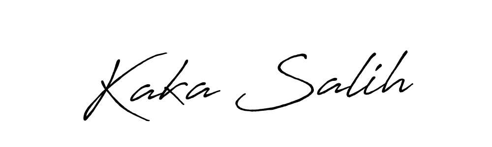 Once you've used our free online signature maker to create your best signature Antro_Vectra_Bolder style, it's time to enjoy all of the benefits that Kaka Salih name signing documents. Kaka Salih signature style 7 images and pictures png