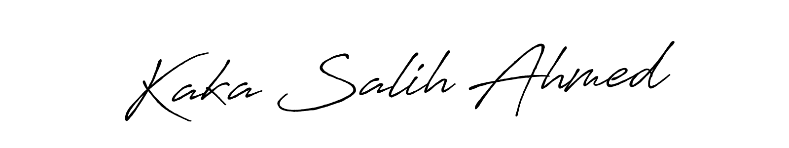 Once you've used our free online signature maker to create your best signature Antro_Vectra_Bolder style, it's time to enjoy all of the benefits that Kaka Salih Ahmed name signing documents. Kaka Salih Ahmed signature style 7 images and pictures png