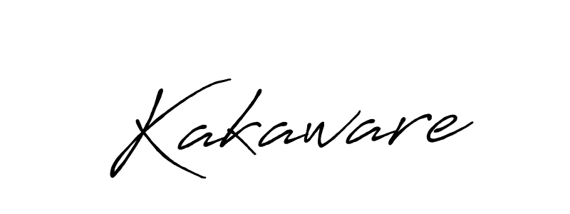 Make a beautiful signature design for name Kakaware. Use this online signature maker to create a handwritten signature for free. Kakaware signature style 7 images and pictures png