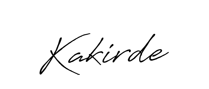 It looks lik you need a new signature style for name Kakirde. Design unique handwritten (Antro_Vectra_Bolder) signature with our free signature maker in just a few clicks. Kakirde signature style 7 images and pictures png