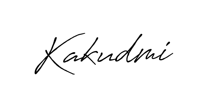 How to make Kakudmi name signature. Use Antro_Vectra_Bolder style for creating short signs online. This is the latest handwritten sign. Kakudmi signature style 7 images and pictures png