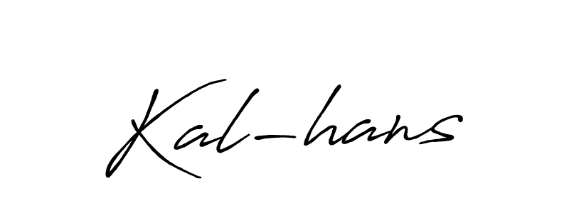 How to make Kal-hans signature? Antro_Vectra_Bolder is a professional autograph style. Create handwritten signature for Kal-hans name. Kal-hans signature style 7 images and pictures png